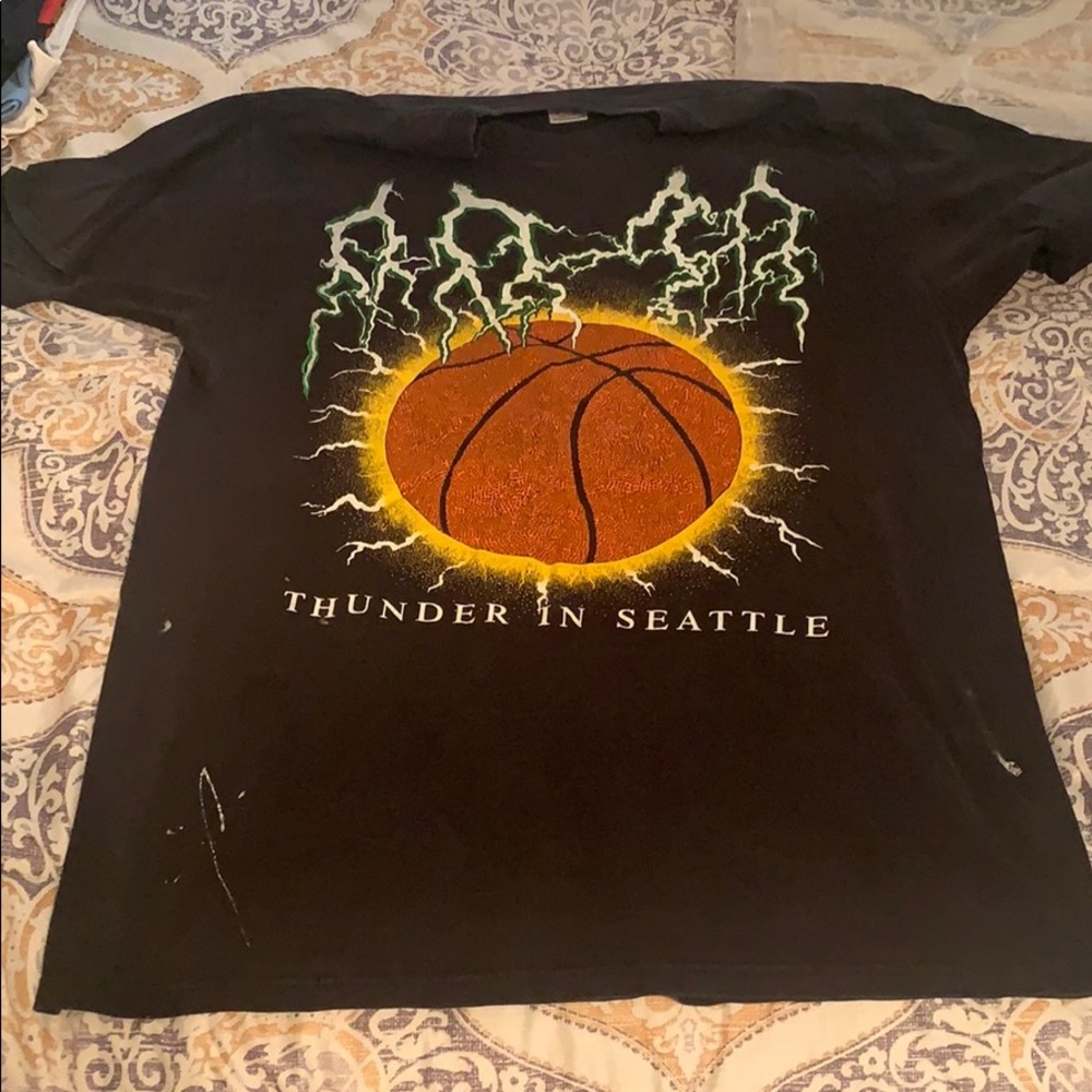 Seattle thunder basketball shirt